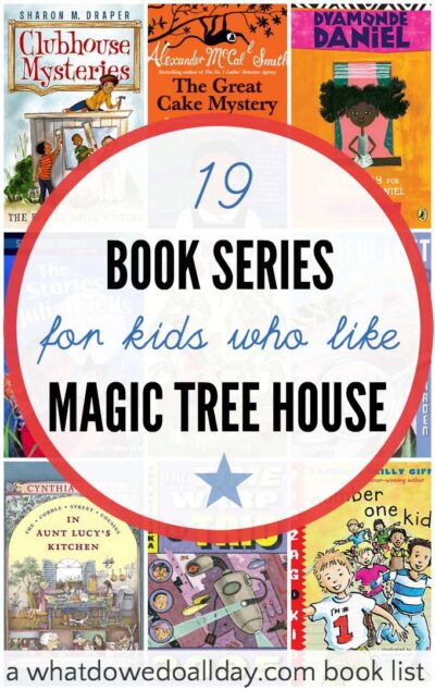 Alternative books for kids who like magic tree house