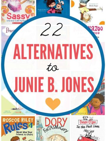 22 Series with books like Junie B. Jones that kids will enjoy reading.