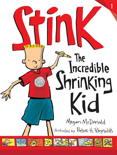 Stink the Incredible Shrinking Kid, book cover.