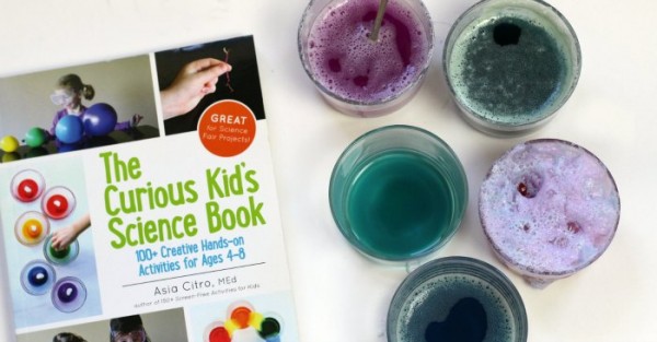 Learn about science with a fun cabbage juice indicator science experiment. 