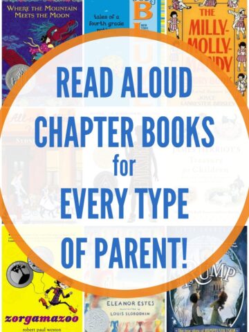 15+ Chapter book read alouds for every type of parent that kids will love, too.