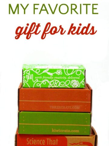 The best subscription boxes for kids. These are my favorite gifts for kids!