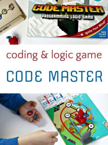 How to play Code Master Programming and Logic Game, a solitary game for kids.