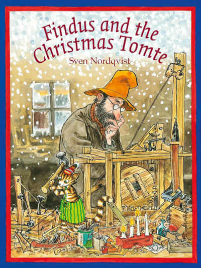 Findus and the Christmas Tomte book cover.