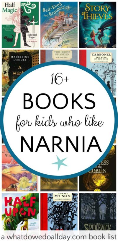 A list of books for kids who like The Chronicle of Narnia series.