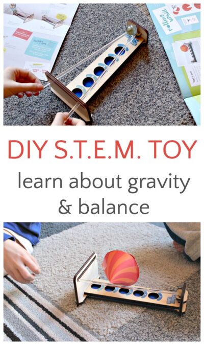 Build and play this classic gravity game for DIY STEM fun.