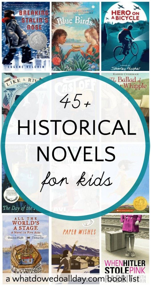 historical novels for kids opt