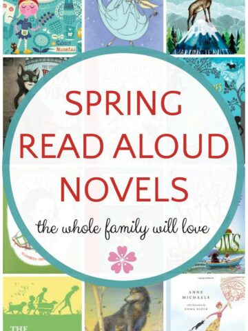12 chapter books that make great spring read alouds for the whole family.