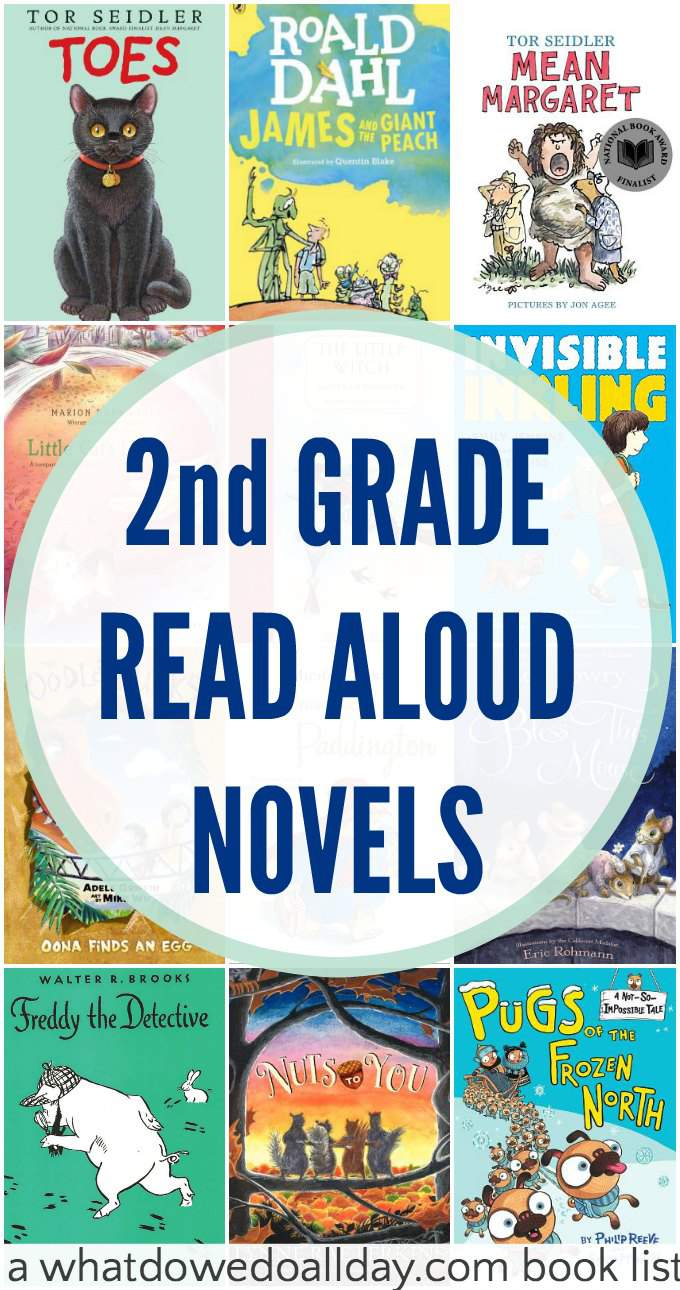 Read aloud chapter books for 2nd grade, but also 1st grade and 3rd graders and up. 