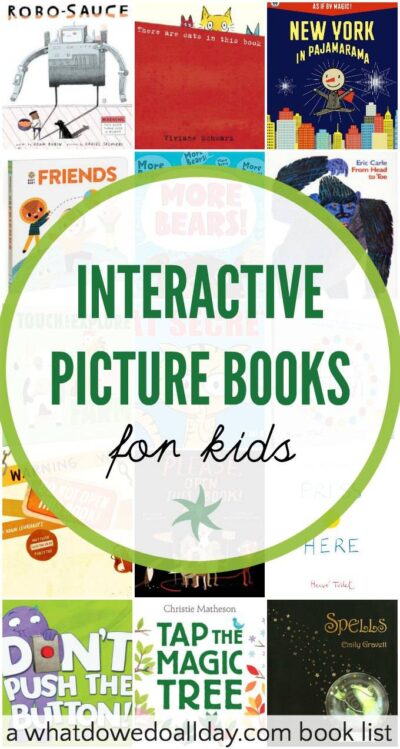 Interactive picture books for babies, toddlers and grade school kids. 