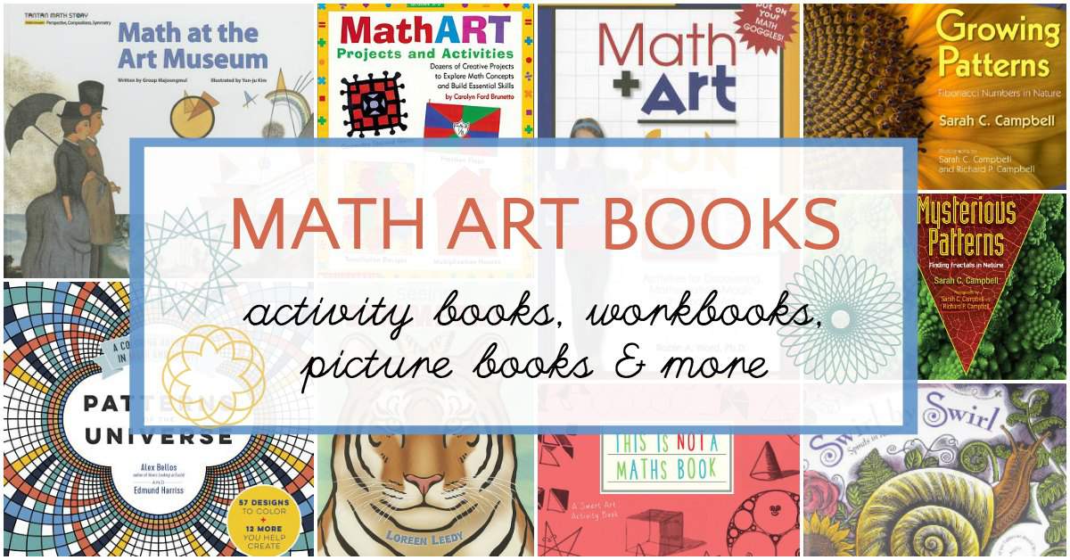 Wondrous math art books to share with children.