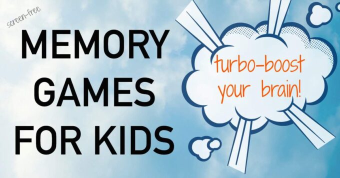 26 Brain Boosting Memory Games for Kids