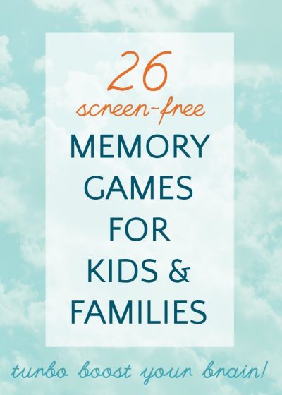 Memory games for kids on the go or at home