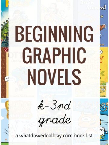 Good beginning graphic novels for kids learning to read