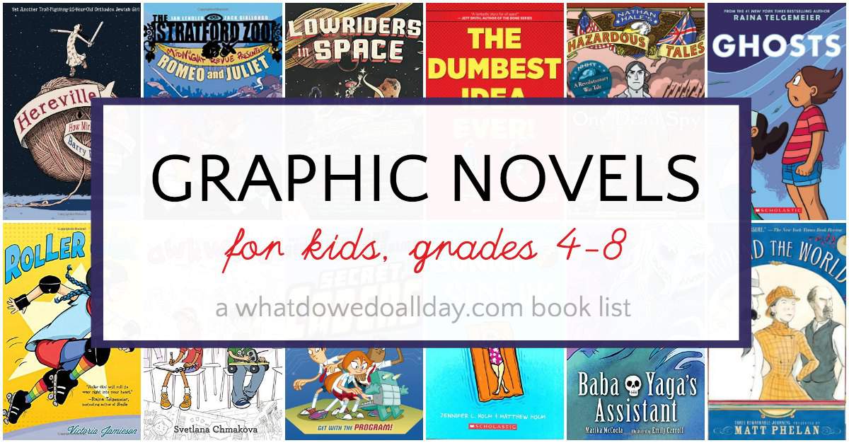 graphic novels that kids will love