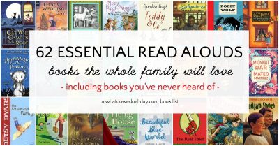 62 Essential Read Aloud Books for Families