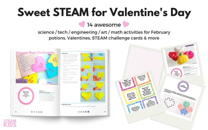 STEAM Valentine projects