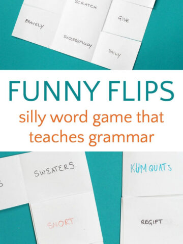 Funny flips word games