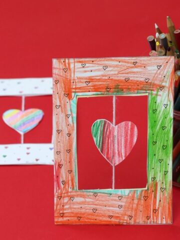 Homemade valentine cards kids and families can make together