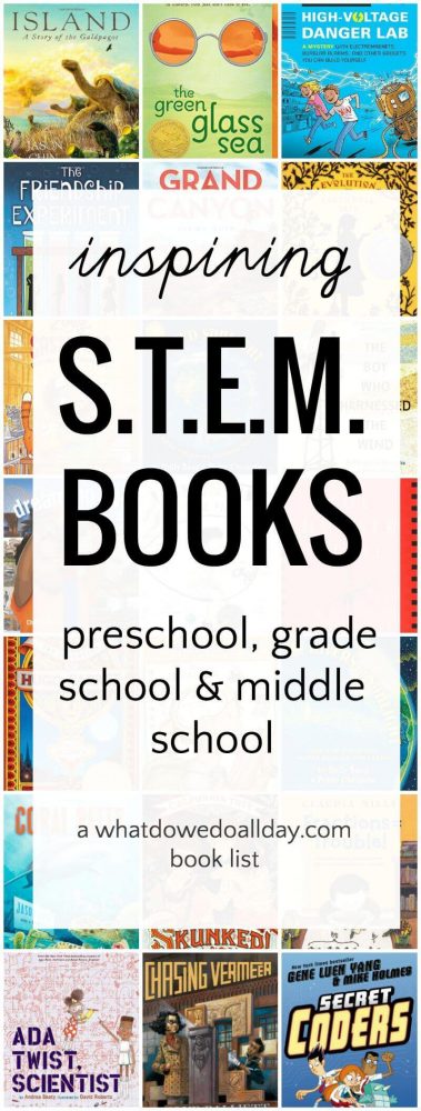 STEM and STEAM books for kids
