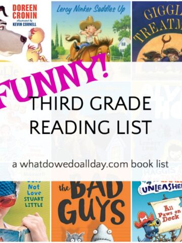 List of funny 3rd grade books