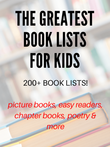 Great book lists for kids