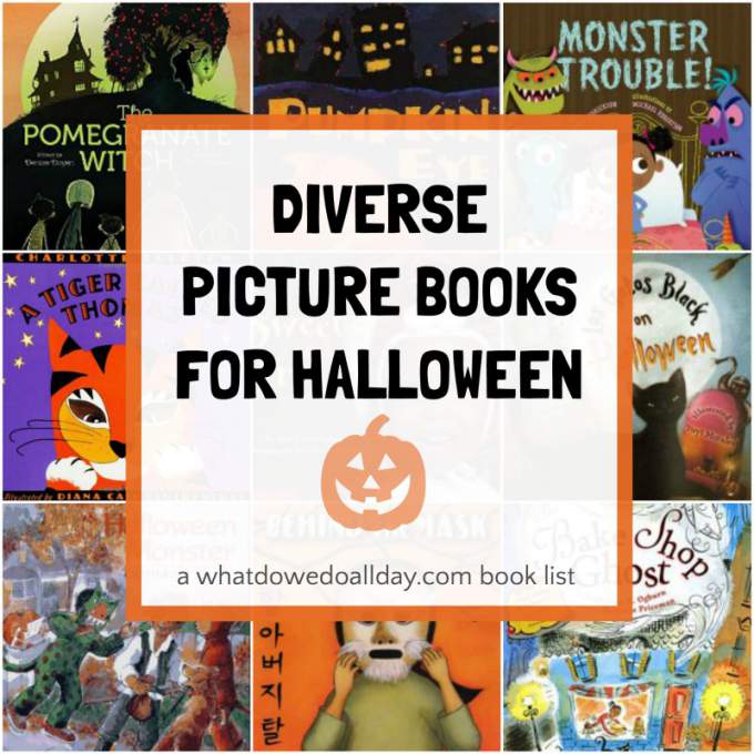 Diverse picture books for Halloween