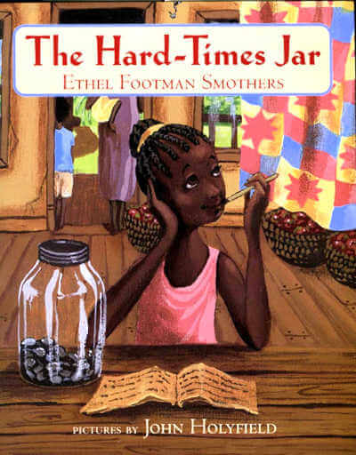 The Hard-Times Jar, picture book cover.