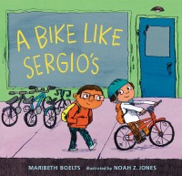 A Bike Like Sergio's, book cover.