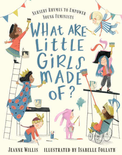 What Are Little Girls Made Of? by Jeanne Willis, book cover.