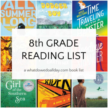 8th grade reading list books