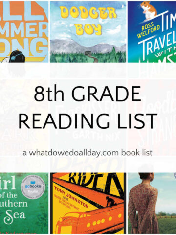 8th grade reading list books