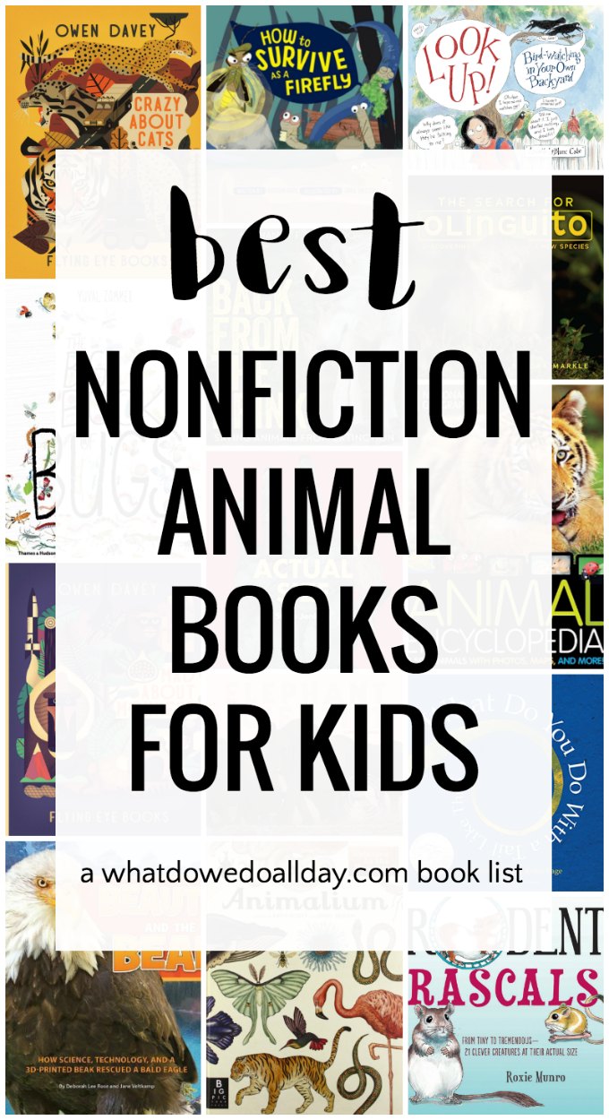 Best Nonfiction Animal Books for Kids