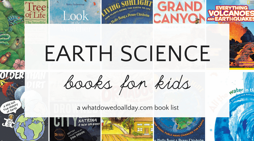 Nonfiction Earth science books for kids