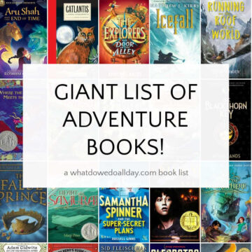 Collage of Adventure Books for Kids