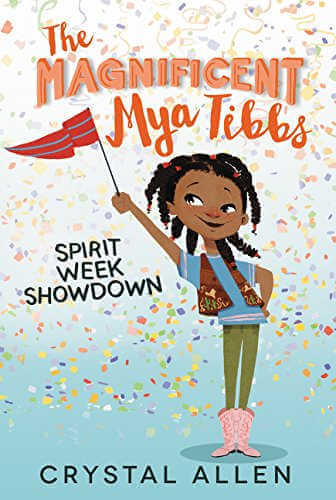 The Magnificent Mya Tibbs, book cover.