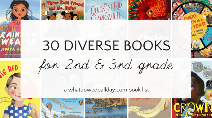 diverse picture books for 2nd and 3rd graders