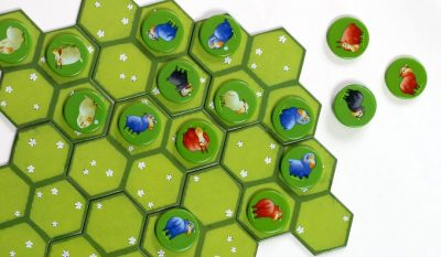 Battle sheep game tiles