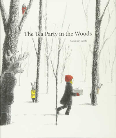 The Tea Party in the Woods by Akiko Miyakoshi book cover.