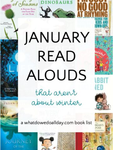 Best children's books to read aloud in January