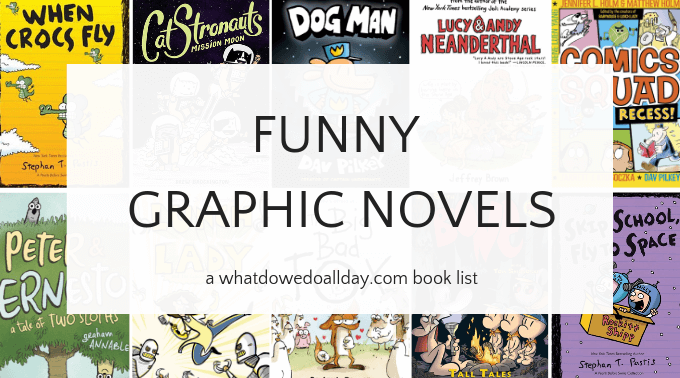 Funny graphic novel series for kids