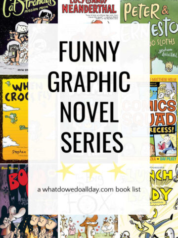Funny comics and graphic novel books for kids