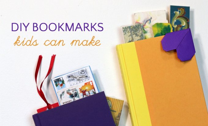 Diy bookmarks for kids to make
