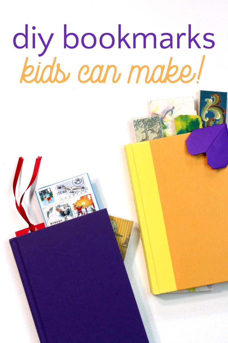 Simple Bookmarks that kids can make