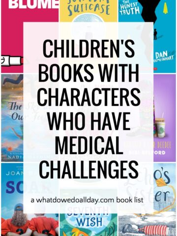 List of kids books that feature children with medical conditions including cancer, epilepsy and autoimmune diseases