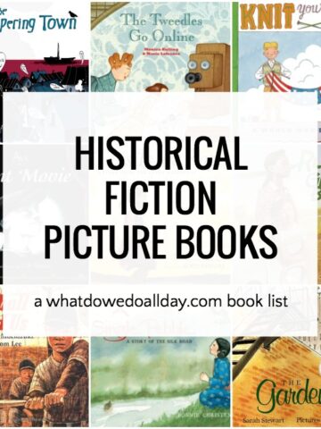 Historical fiction picture books for kids first grade through fifth grade