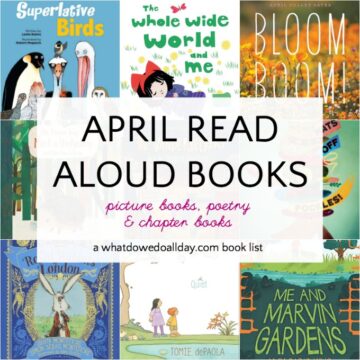 The best books to read aloud in April