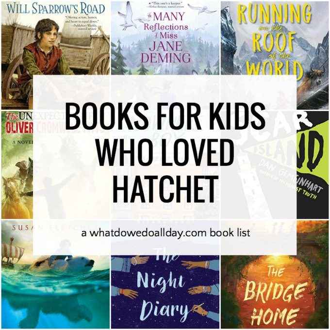 Books Like Hatchet For Kids Who Enjoy Survival Stories