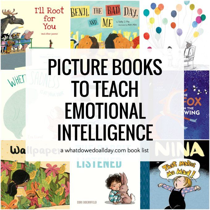 Picture books to teach emotional intelligence to children