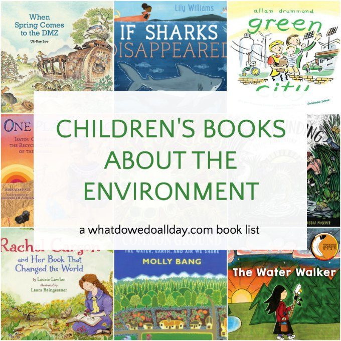 A list of children's books about the environment